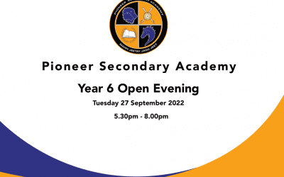 Year 6 Open Evening 27 September